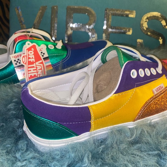 Brand New Vans. Pride Patchwork “ERA” Must Sell!! Never worn. - Picture 4 of 6